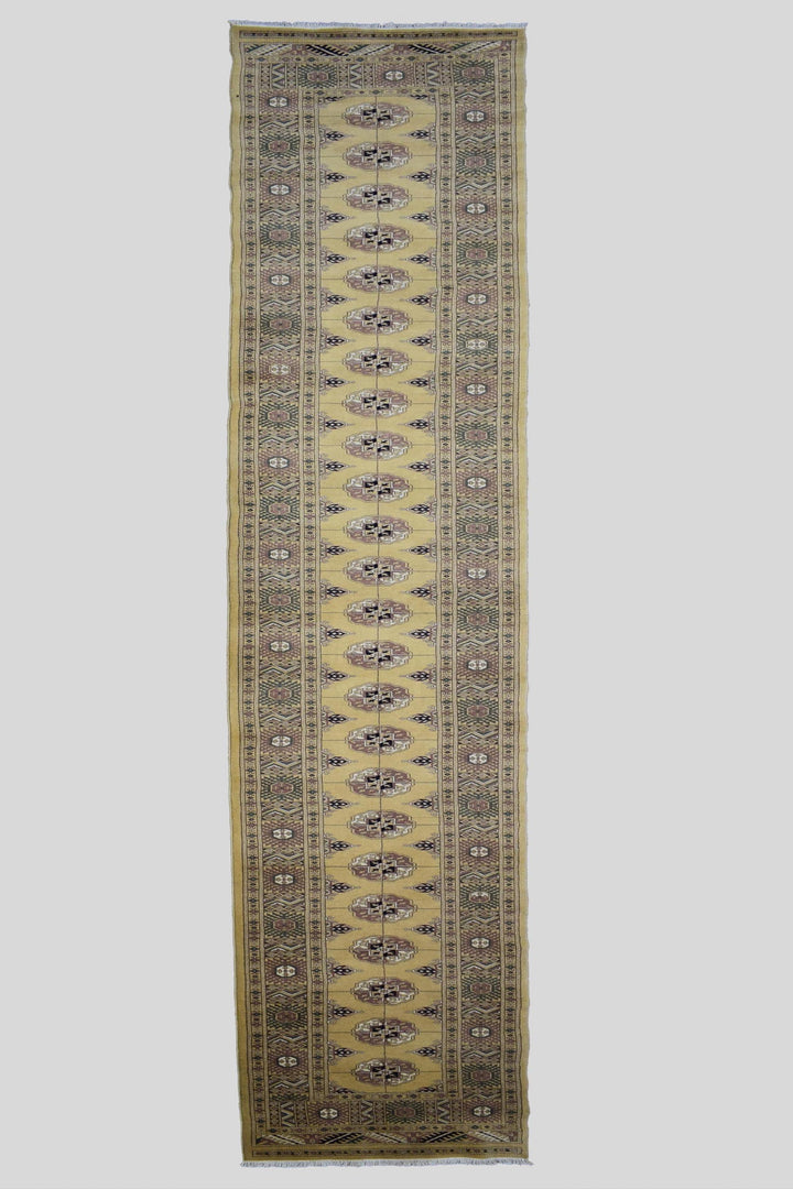 3 X 13 Ft Hand Made Bokhara Runner Rug Pakistani Carpet Buk532