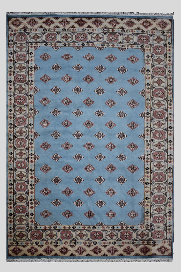 8 X 10Ft Hand Made Bokhara Rug Pakistani Carpet Buk576