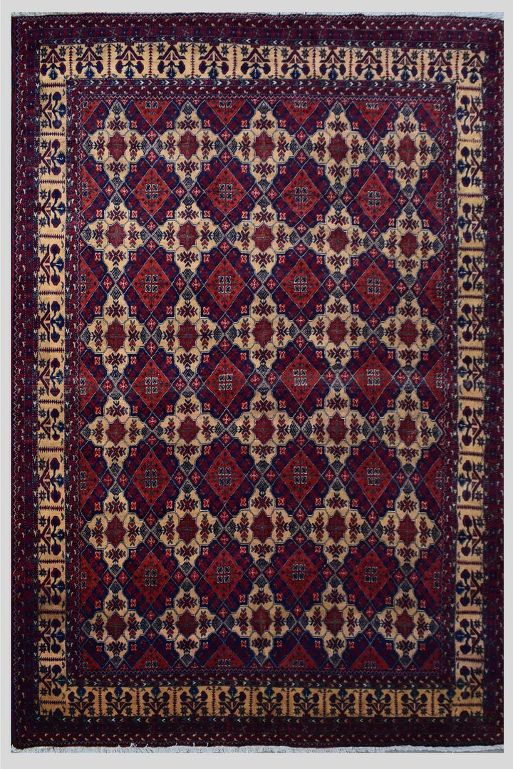 6 X 9 Ft Chobi Rug Ziegler From Afghanistan Chb1194