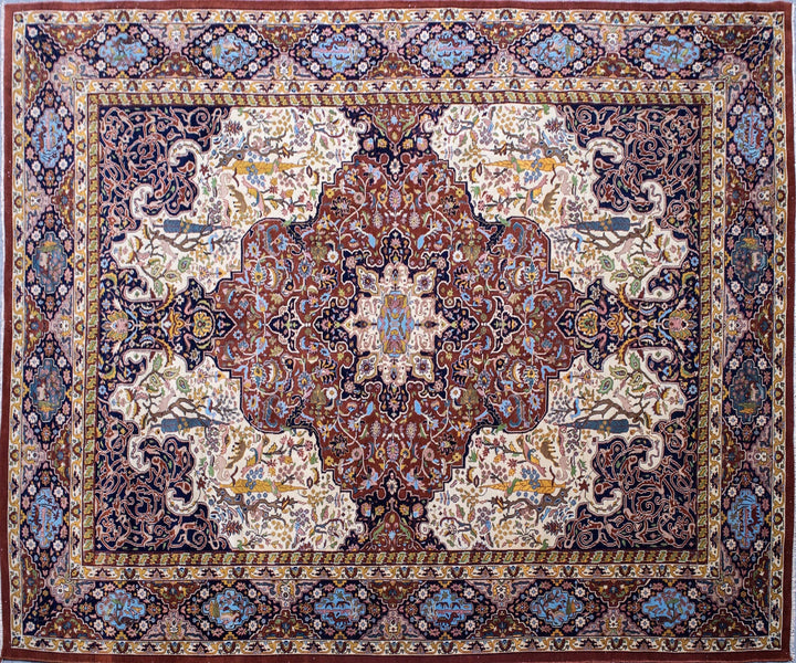 9X12 Traditionalv Oushak Rug (Gm-1204)