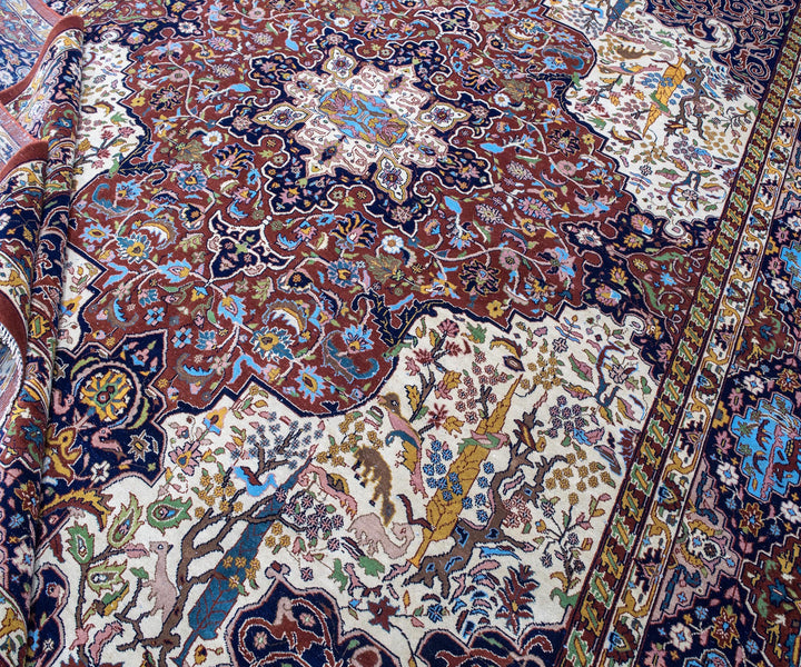 9X12 Traditionalv Oushak Rug (Gm-1204)