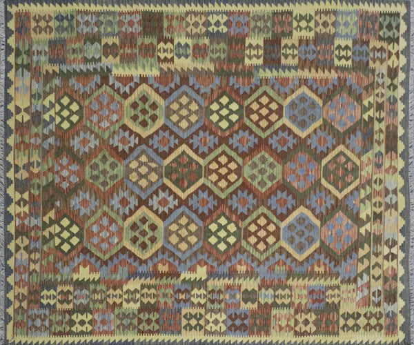 7X10 Traditional Kilim (Klm-0467)