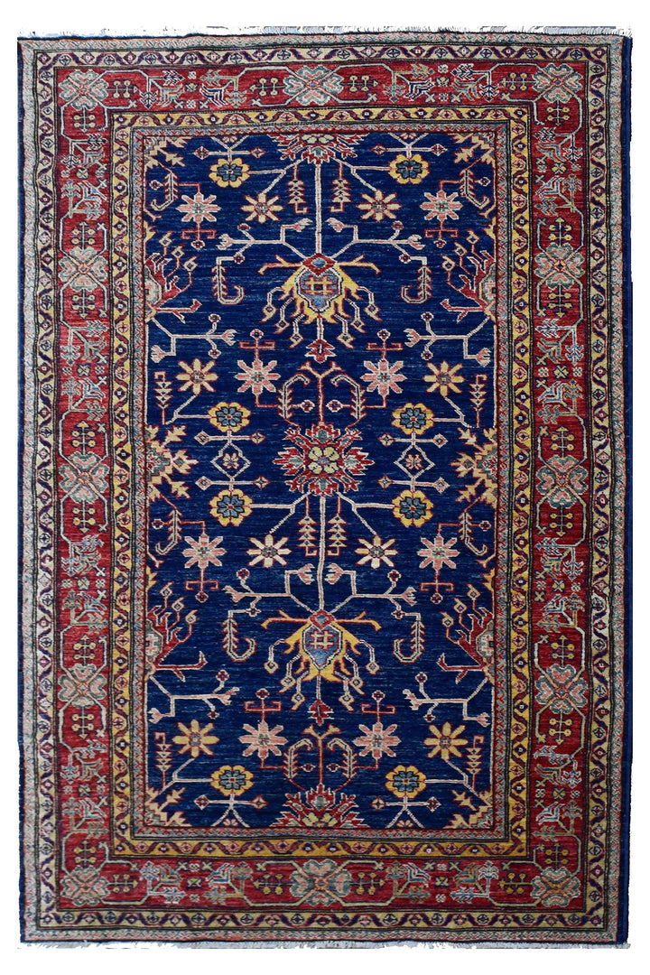 5 X 7 Ft Super Kazak Rug From Afghanistan Kzk1203