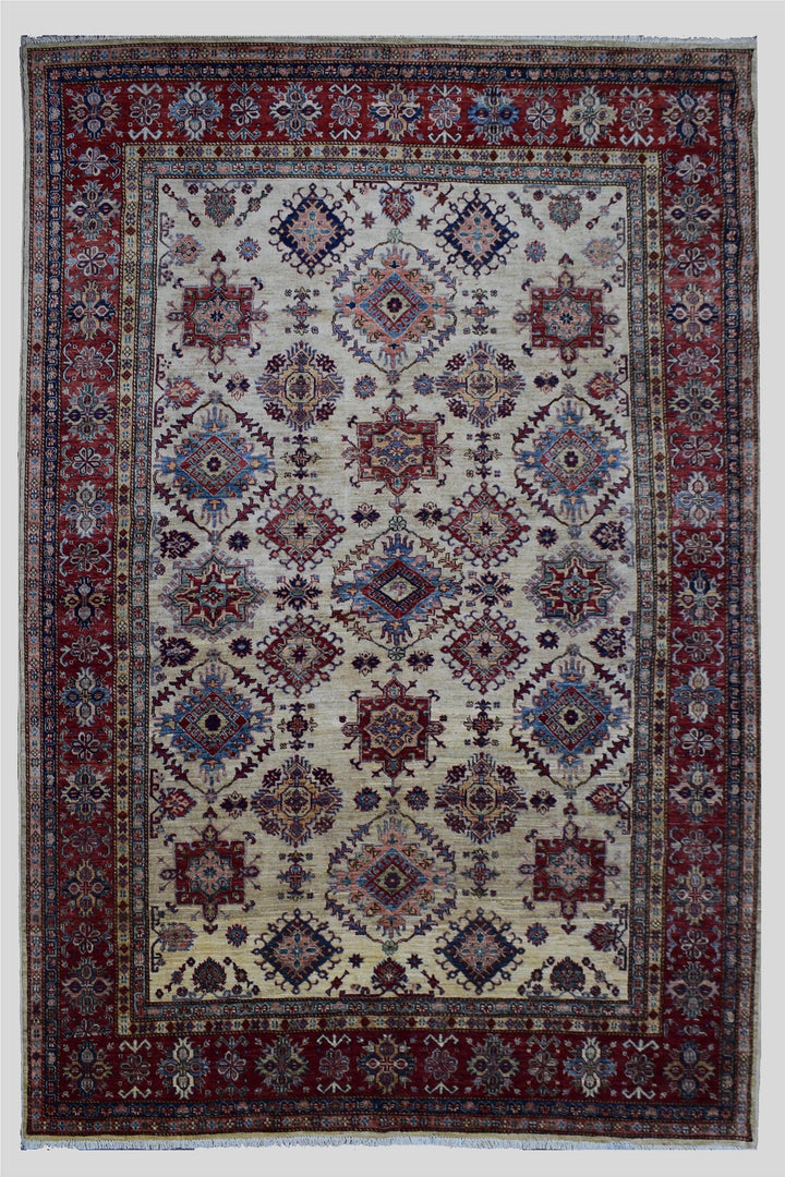 8 X 11 Ft Super Kazak Rug From Afghanistan Kzk633