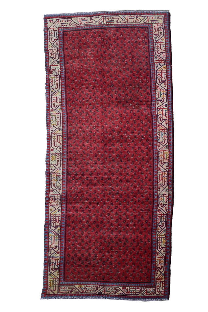 3 X 10 Ft Handmade Runner Rug From Anatolian Design Turkish Wool Carpet Shr1013
