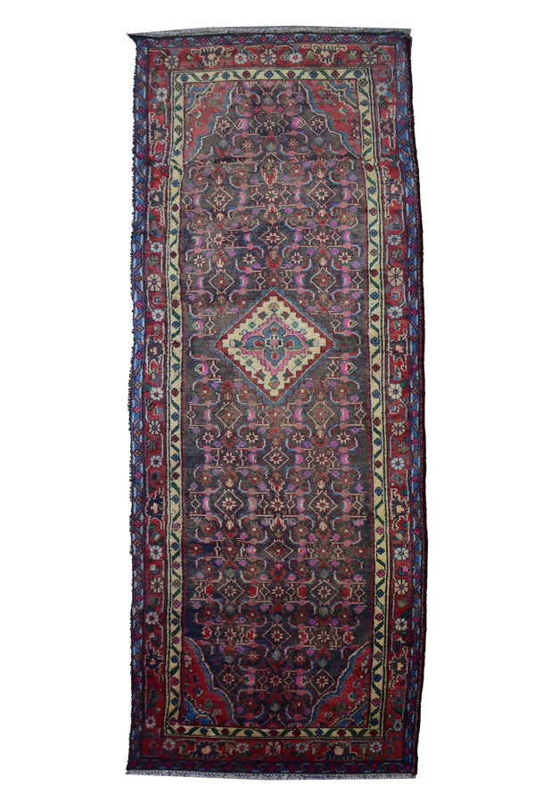 3 X 11 Ft Handmade Runner Rug From Anatolian Design Turkish Wool Carpet Shr1016