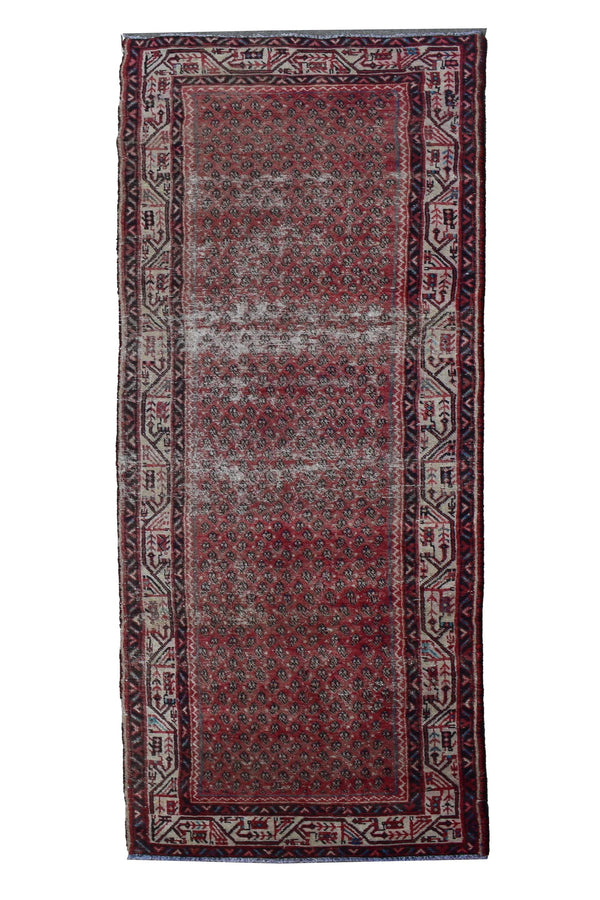 3 X 9 Ft Handmade Runner Rug From Anatolian Design Turkish Wool Carpet Shr1028