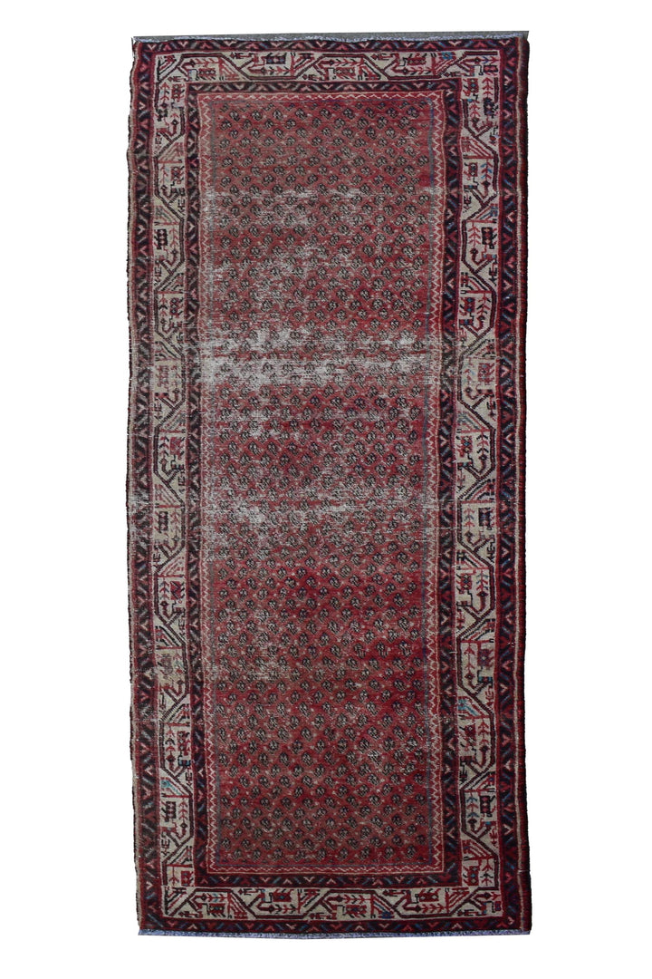 3 X 9 Ft Handmade Runner Rug From Anatolian Design Turkish Wool Carpet Shr1028