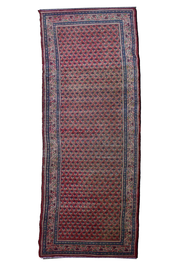 3 X 10 Ft Handmade Runner Rug From Anatolian Design Turkish Wool Carpet Shr1041