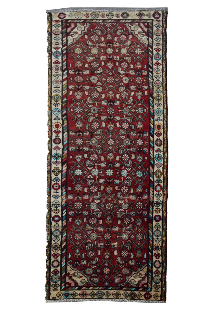 3 X 9 Ft Handmade Runner Rug From Anatolian Design Turkish Wool Carpet Shr1045