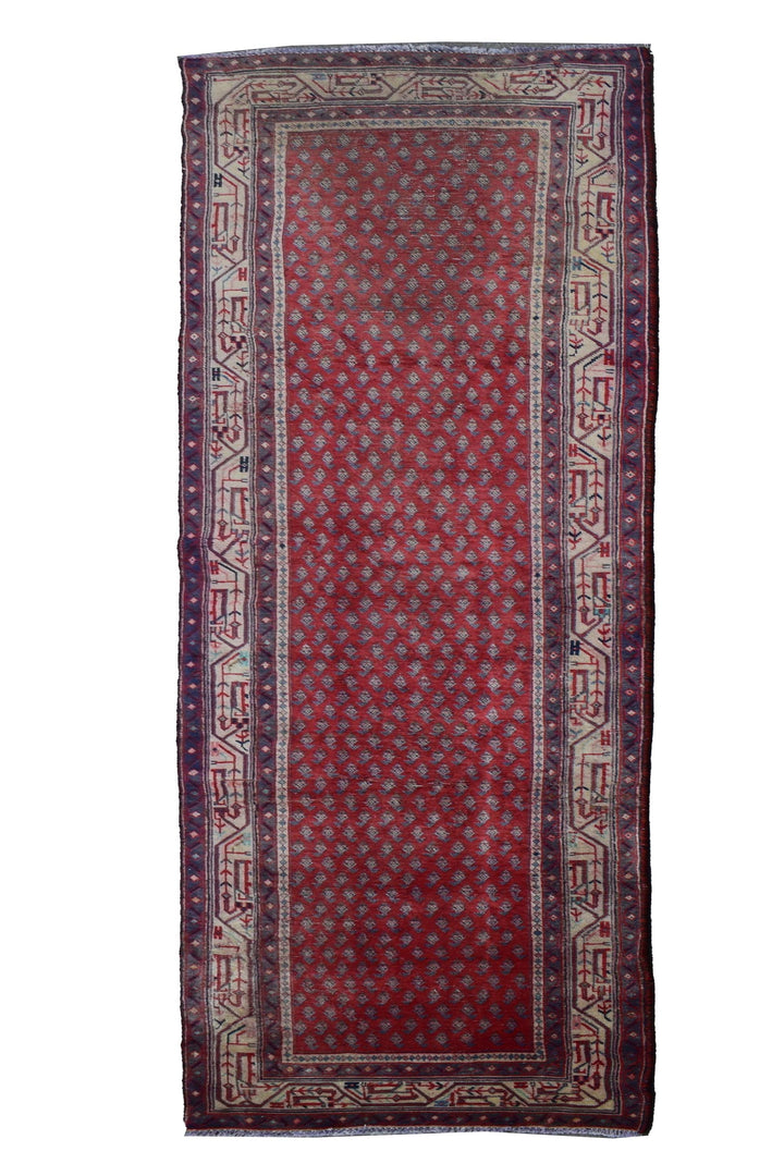3 X 10 Ft Handmade Runner Rug From Anatolian Design Turkish Wool Carpet Shr1058