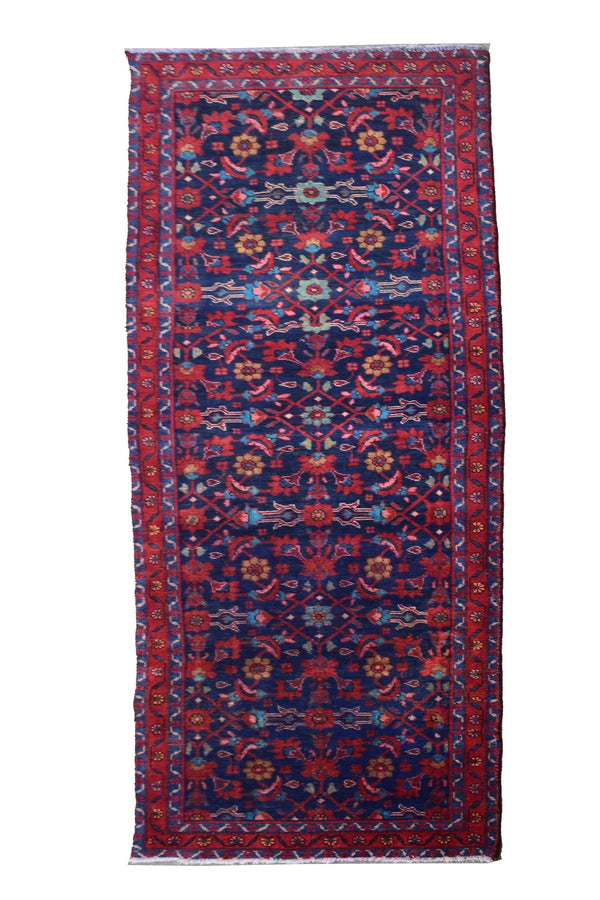 4 X 9 Ft Handmade Rug From Anatolian Design Turkish Wool Carpet Shr1062