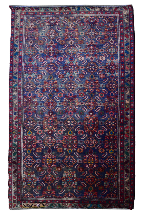 5 X 9 Ft Handmade Rug From Anatolian Design Turkish Wool Carpet Shr1075