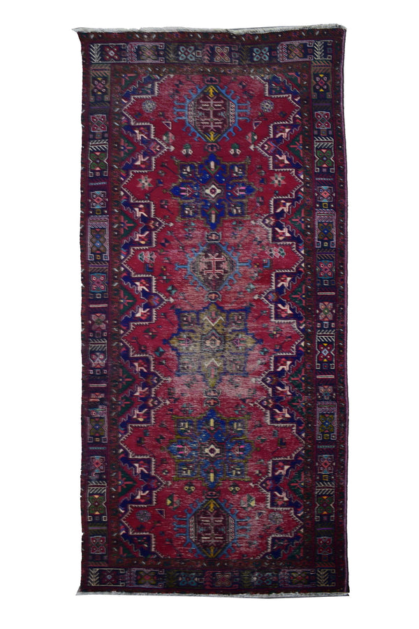 5 X 12 Ft Handmade Runner Rug From Anatolian Design Turkish Wool Carpet Shr1092