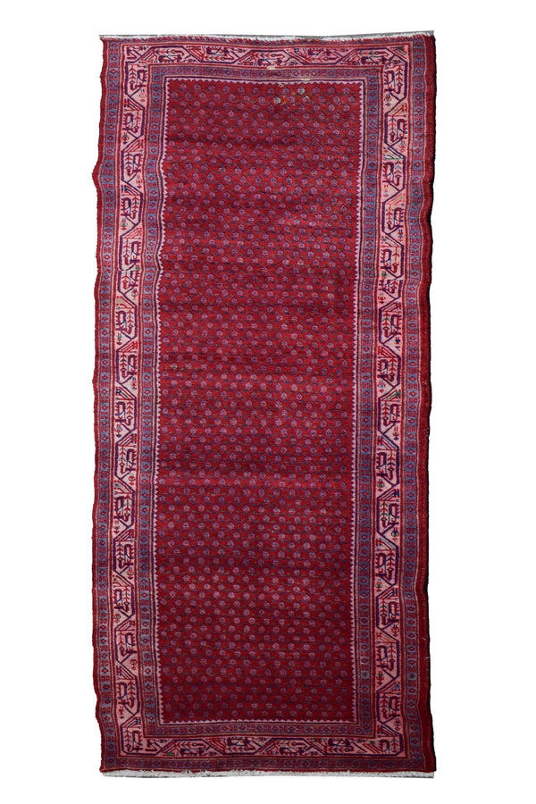 4 X 9 Ft Handmade Rug From Anatolian Design Turkish Wool Carpet Shr1097