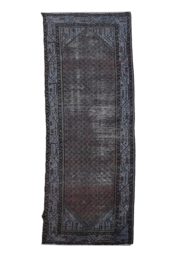 3 X 10 Ft Handmade Runner Rug From Anatolian Design Turkish Wool Carpet Shr1108