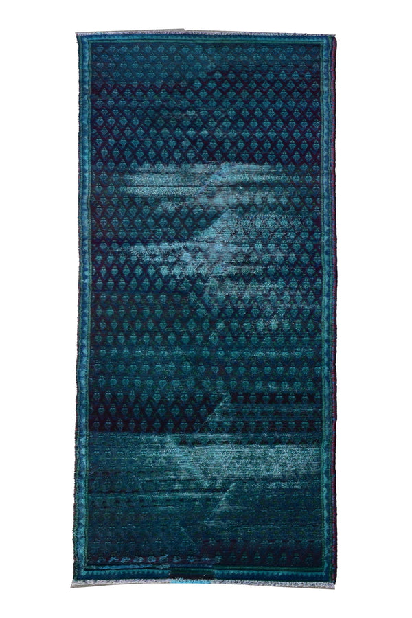 3 X 10 Ft Handmade Runner Rug From Anatolian Design Turkish Wool Carpet Shr1112