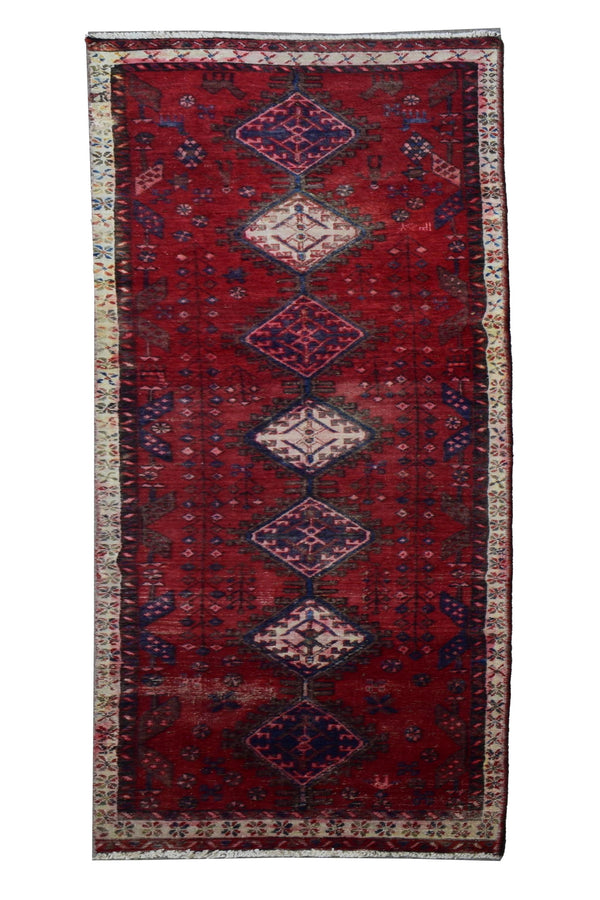 3 X 9 Ft Handmade Rug From Anatolian Design Turkish Wool Carpet Shr1128