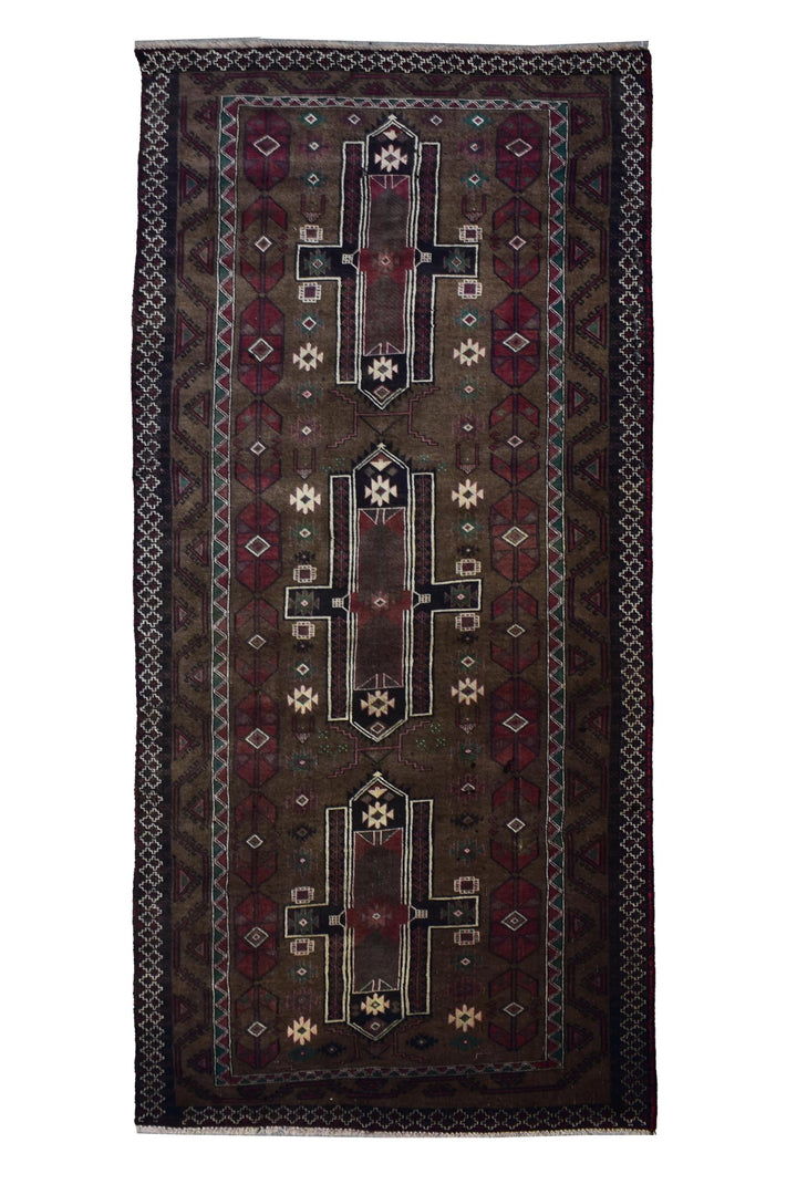 4 X 10 Ft Handmade Runner Rug From Anatolian Design Turkish Wool Carpet Shr1138