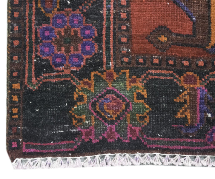 4X9 Vintage Oriental Anatolian (Shr-0365)