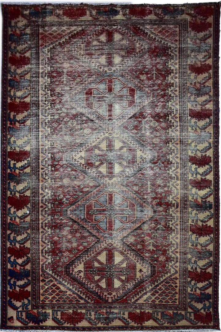 5X10 Vintage Oriental Anatolian (Shr-0066)