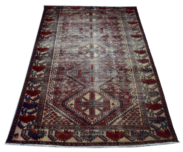 5X10 Vintage Oriental Anatolian (Shr-0066)