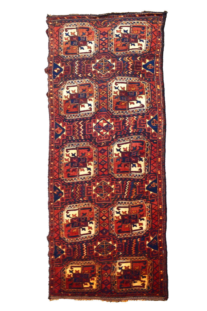 4 X 12 Ft Handmade Runner Rug From Anatolian Design Turkish Wool Carpet Shr743