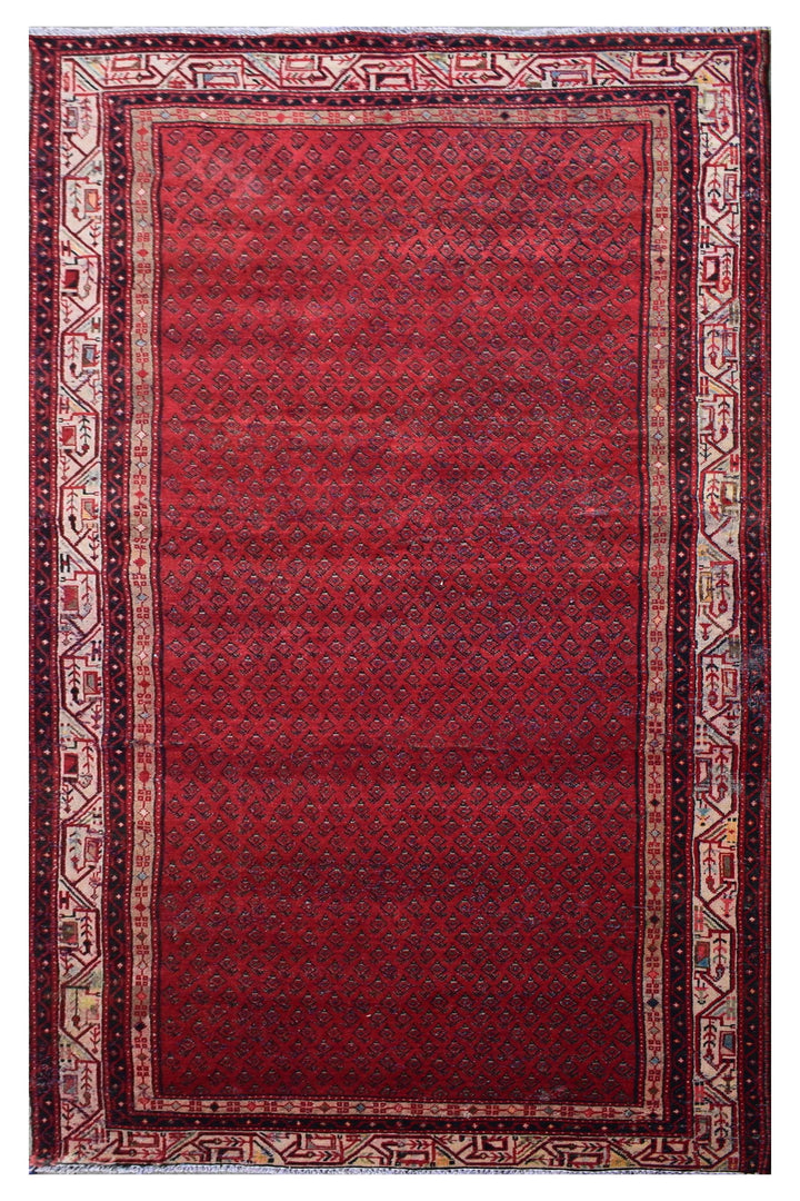 5 X 10 Ft Handmade Runner Rug From Anatolian Design Turkish Wool Carpet Shr845