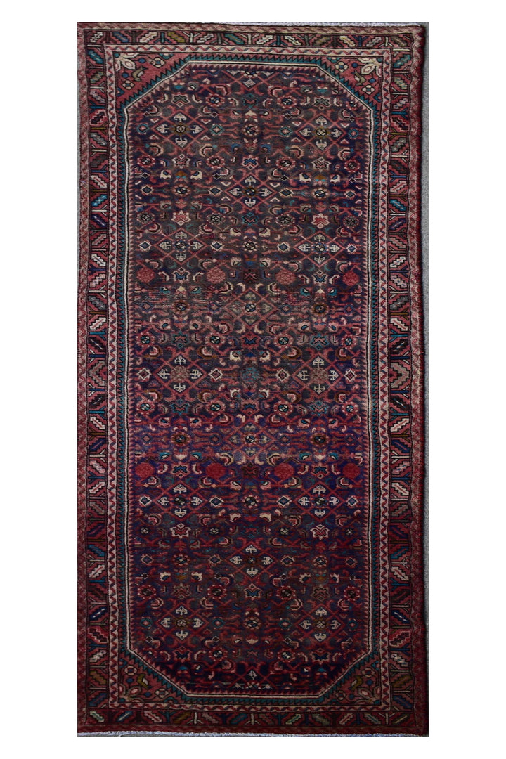 4 X 10 Ft Handmade Runner Rug From Anatolian Design Turkish Wool Carpet Shr863