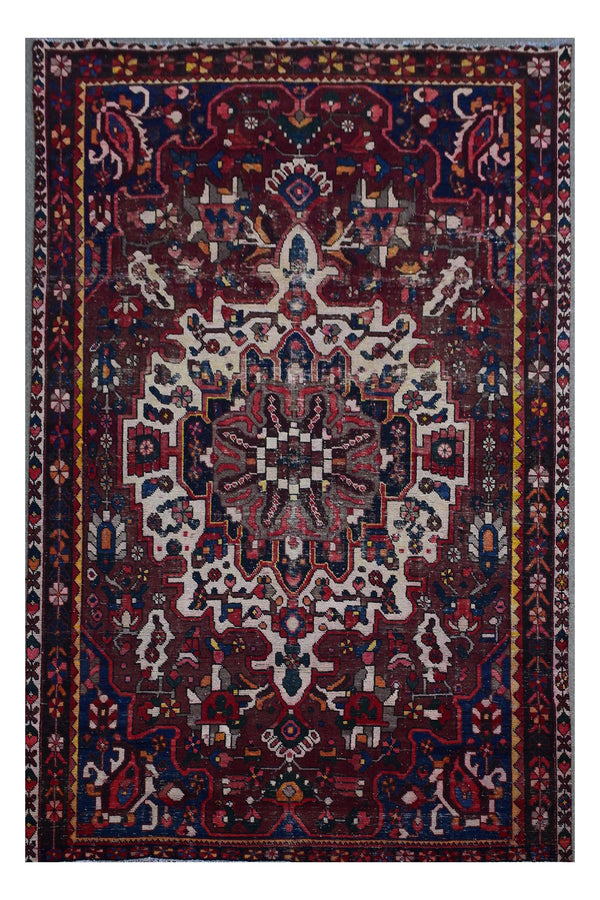 6 X 10 Ft Handmade Rug From Anatolian Design Turkish Wool Carpet Shr906