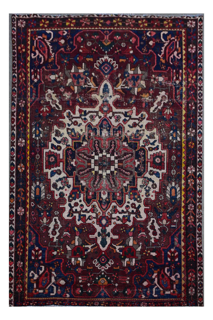 6 X 10 Ft Handmade Rug From Anatolian Design Turkish Wool Carpet Shr906