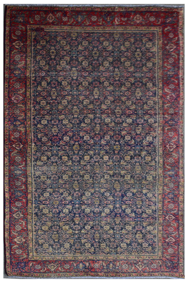 6 X 10 Ft Handmade Rug From Anatolian Design Turkish Wool Carpet Shr929