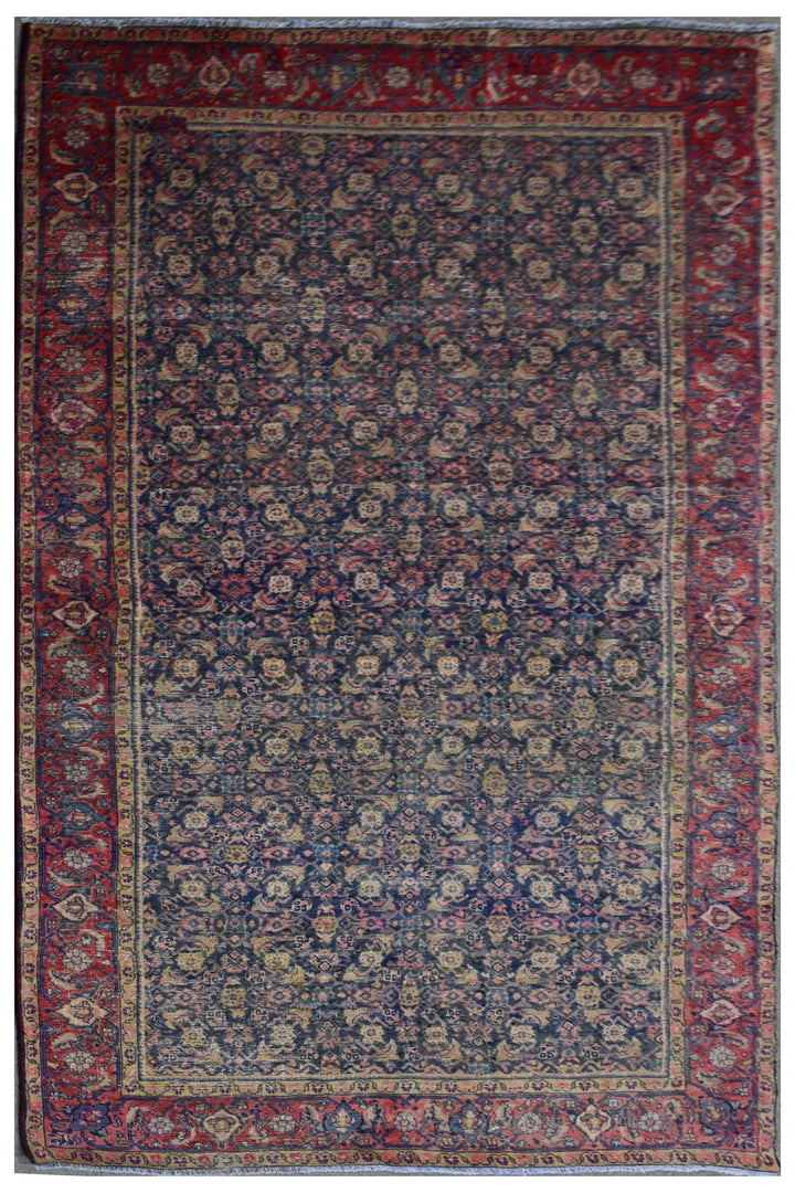 6 X 10 Ft Handmade Rug From Anatolian Design Turkish Wool Carpet Shr929