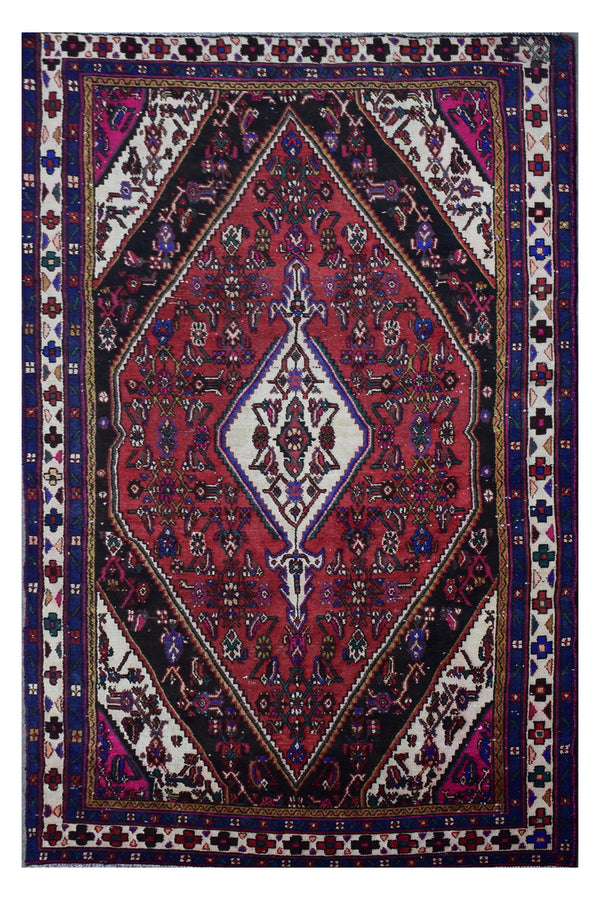 6 X 9 Ft Handmade Rug From Anatolian Design Turkish Wool Carpet Shr949