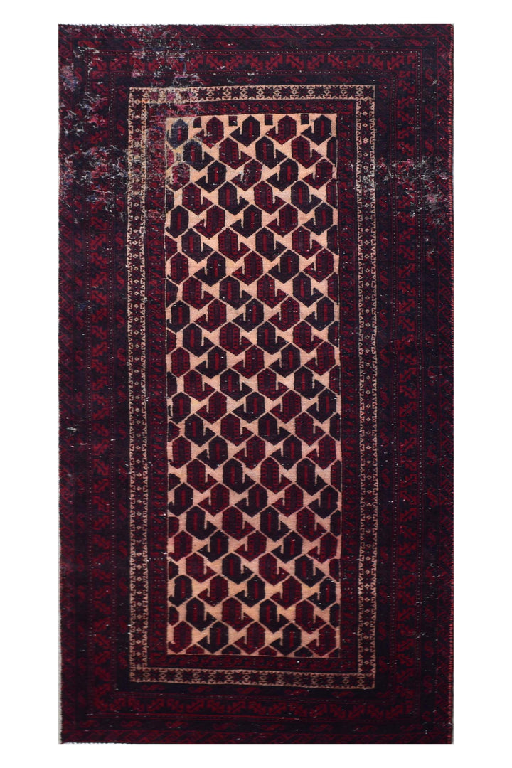 3 X 7 Ft Handmade Rug From Anatolian Design Turkish Wool Carpet Shr966