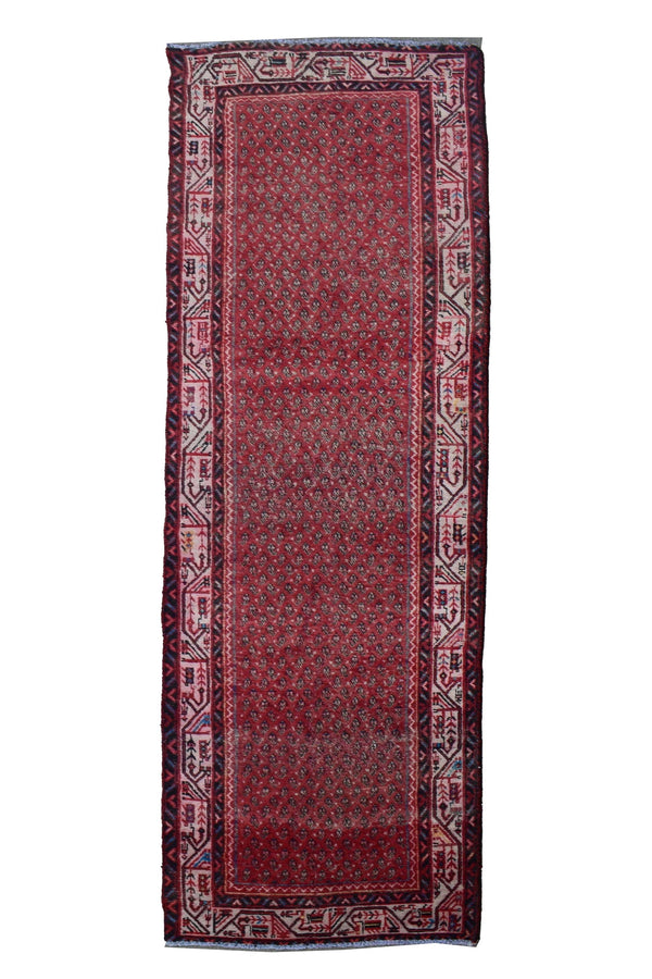 3 X 10 Ft Handmade Runner Rug From Anatolian Design Turkish Wool Carpet Shr982