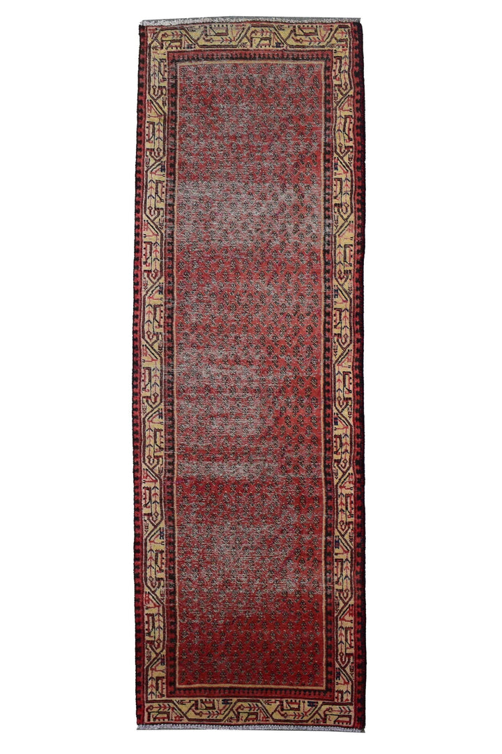3 X 9 Ft Handmade Rug From Anatolian Design Turkish Wool Carpet Shr985