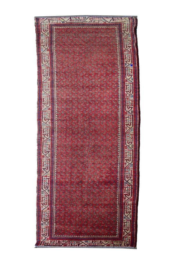 3 X 10 Ft Handmade Runner Rug From Anatolian Design Turkish Wool Carpet Shr995