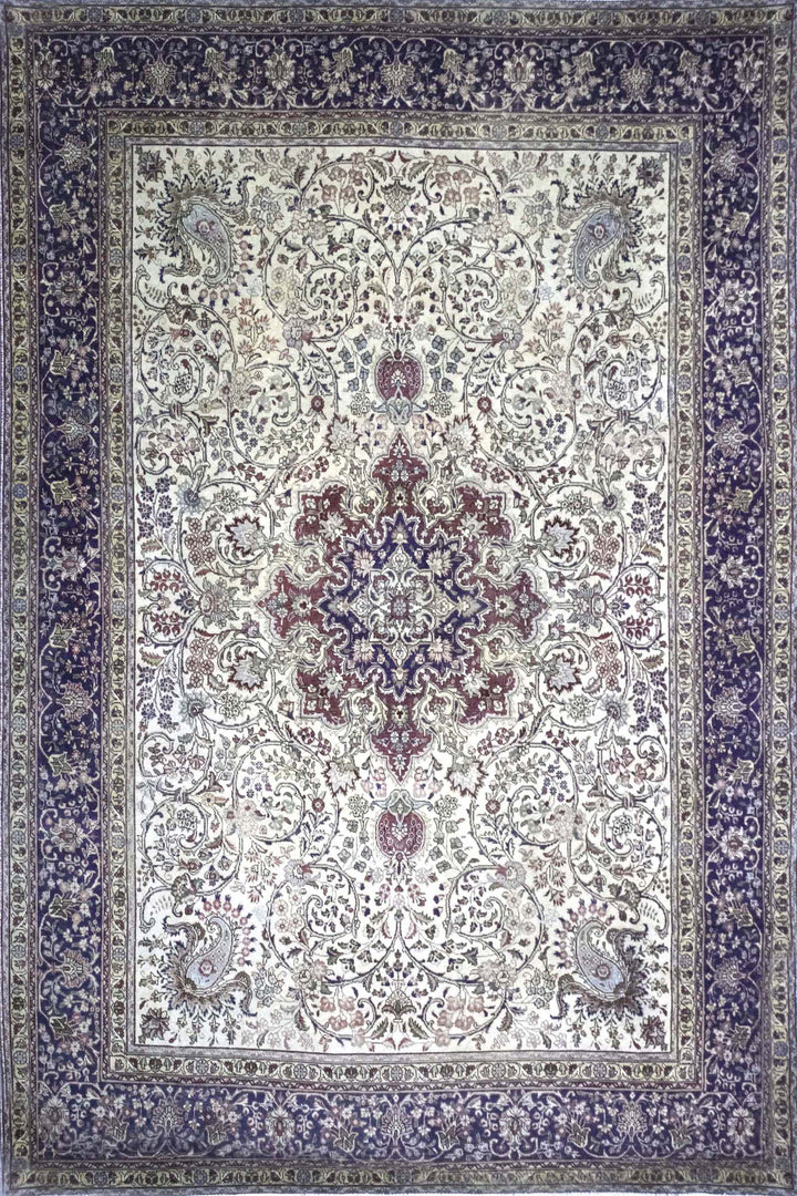 10X13 Vintage Traditional Oushak Rug (Tn-0417)