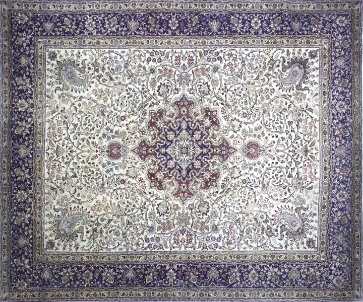 10X13 Vintage Traditional Oushak Rug (Tn-0417)