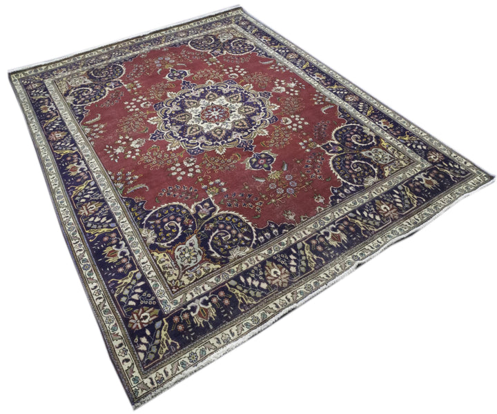 10X13 Vintage Traditional Oushak Rug (Tn-0418)