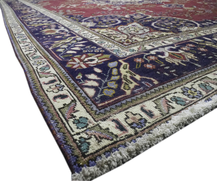 10X13 Vintage Traditional Oushak Rug (Tn-0418)