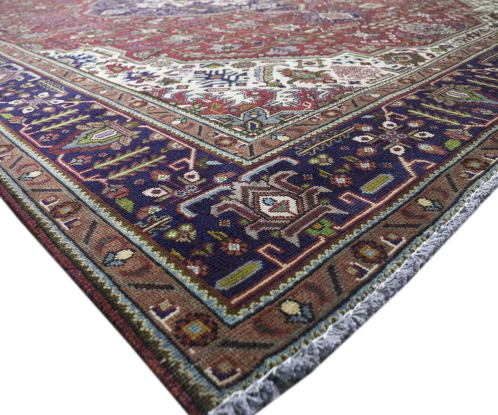 9X12 Traditional Vintage Oushak Rug (Tn-0426)