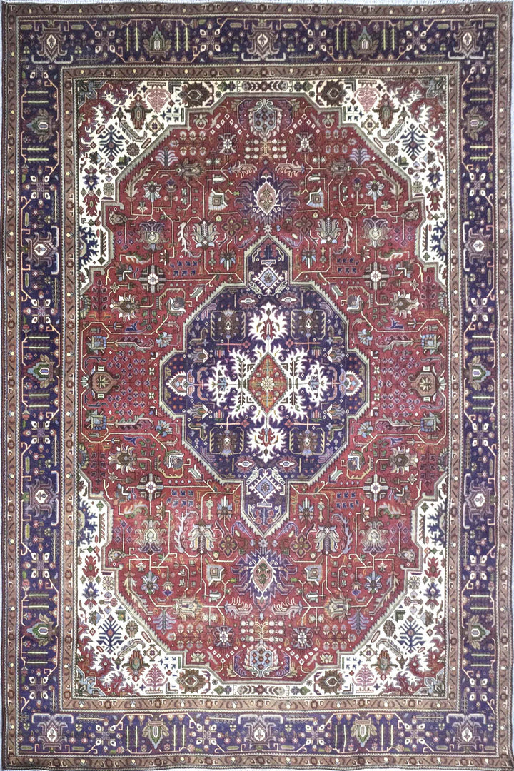 9X12 Traditional Vintage Oushak Rug (Tn-0426)