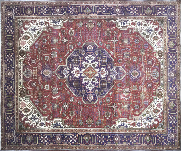 9X12 Traditional Vintage Oushak Rug (Tn-0426)