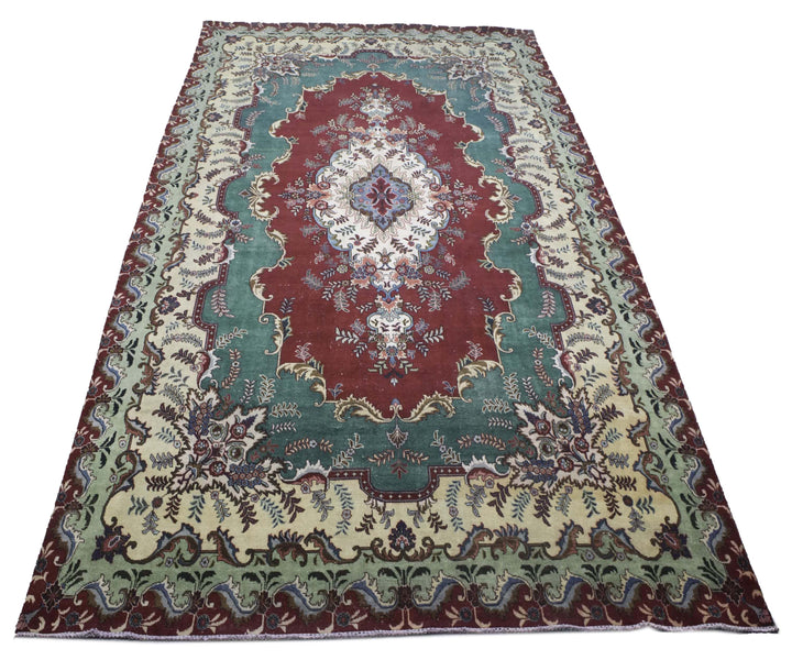 10X15 Vintage Traditional Oushak Rug (Tn-0454)