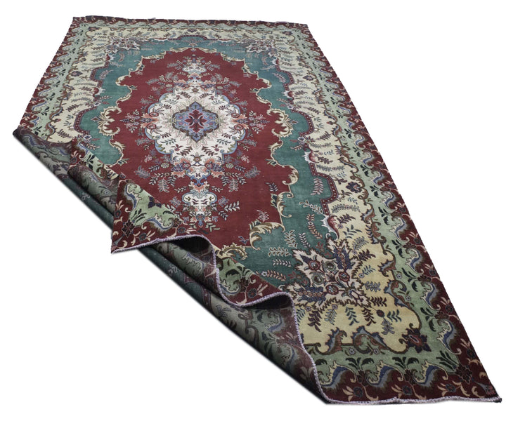 10X15 Vintage Traditional Oushak Rug (Tn-0454)