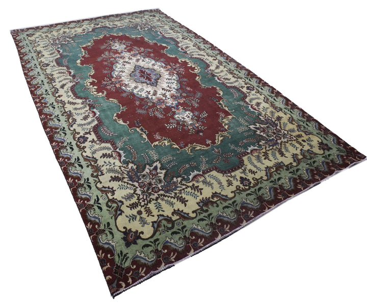 10X15 Vintage Traditional Oushak Rug (Tn-0454)