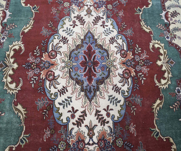 10X15 Vintage Traditional Oushak Rug (Tn-0454)