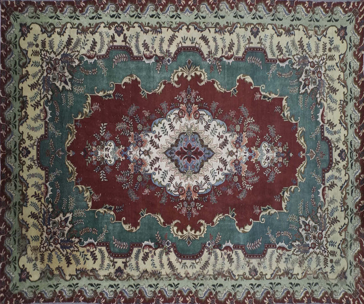 10X15 Vintage Traditional Oushak Rug (Tn-0454)